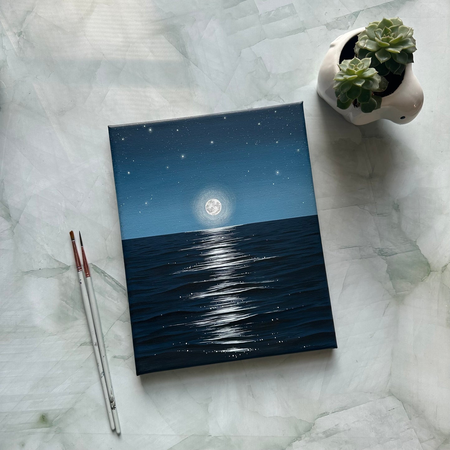the illuminated night