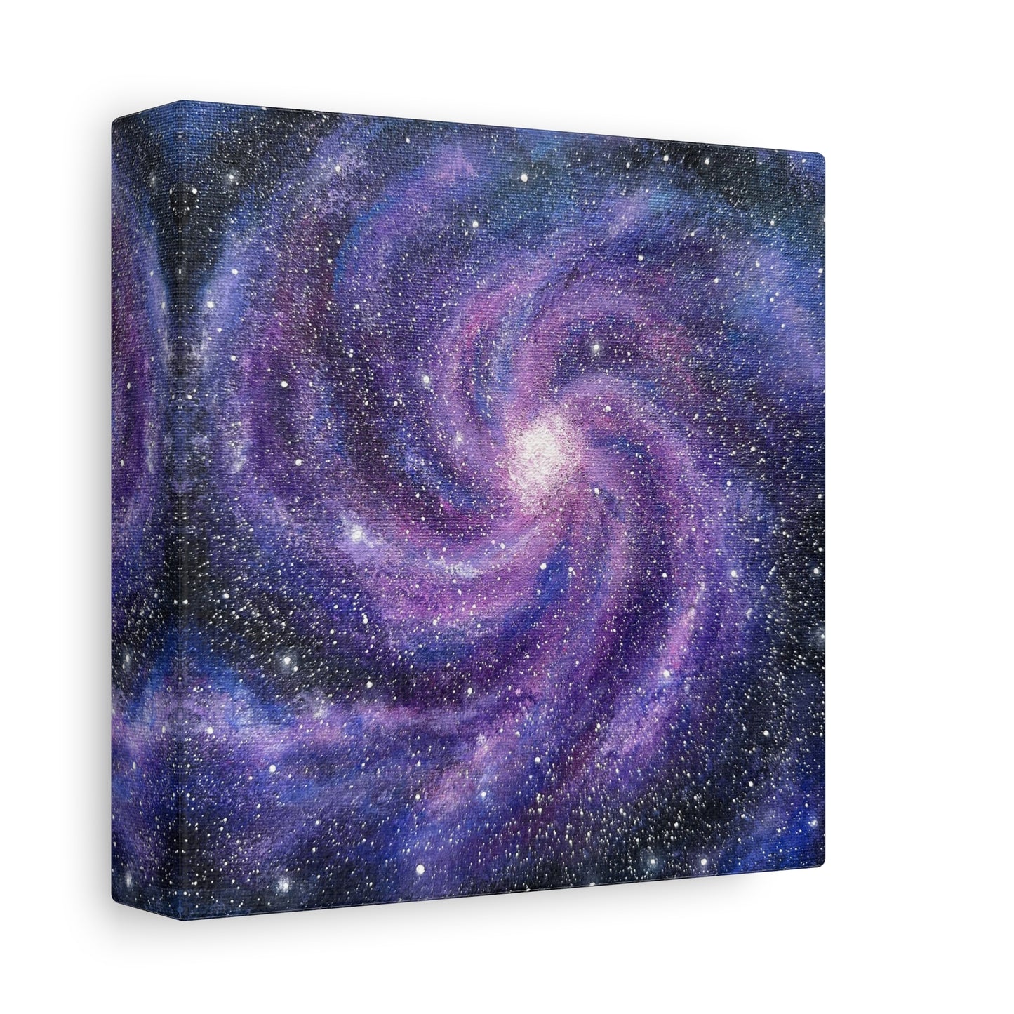 dreamy purple galaxy - art print