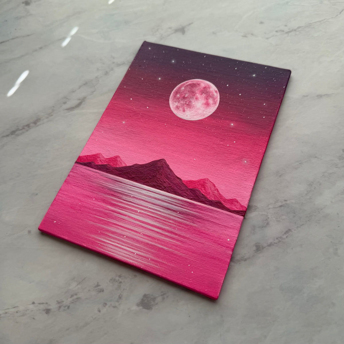 the night turned pink