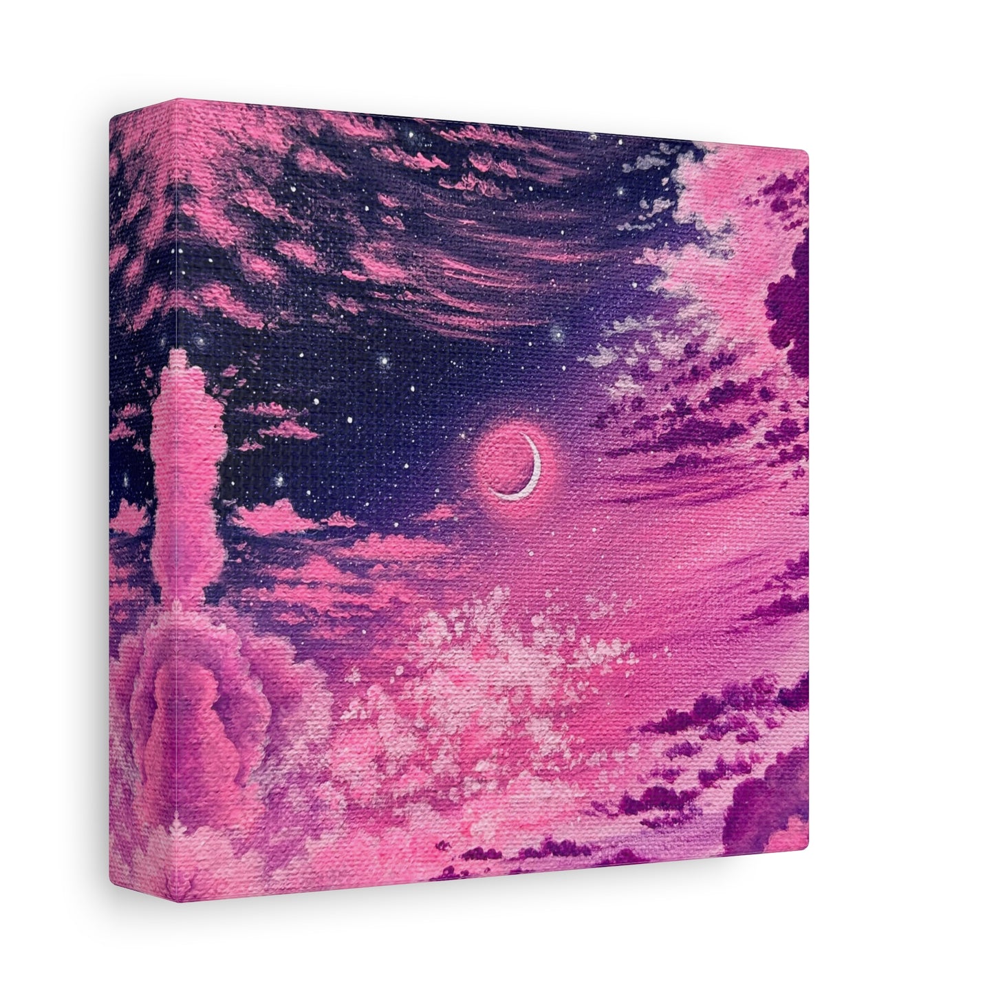 cottonkissed cosmos - art print