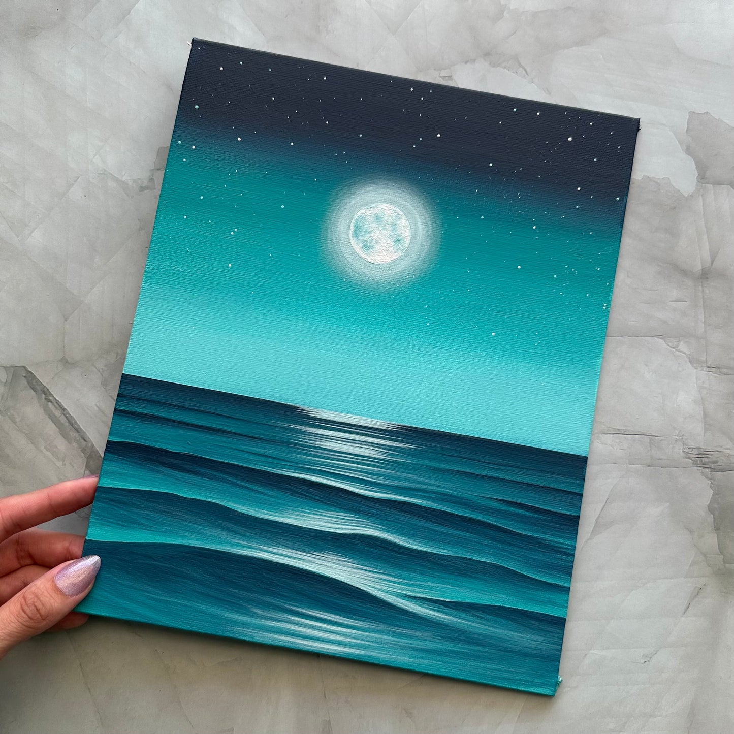 aqua moonrise