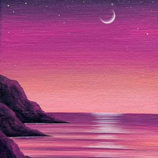 the blush of night