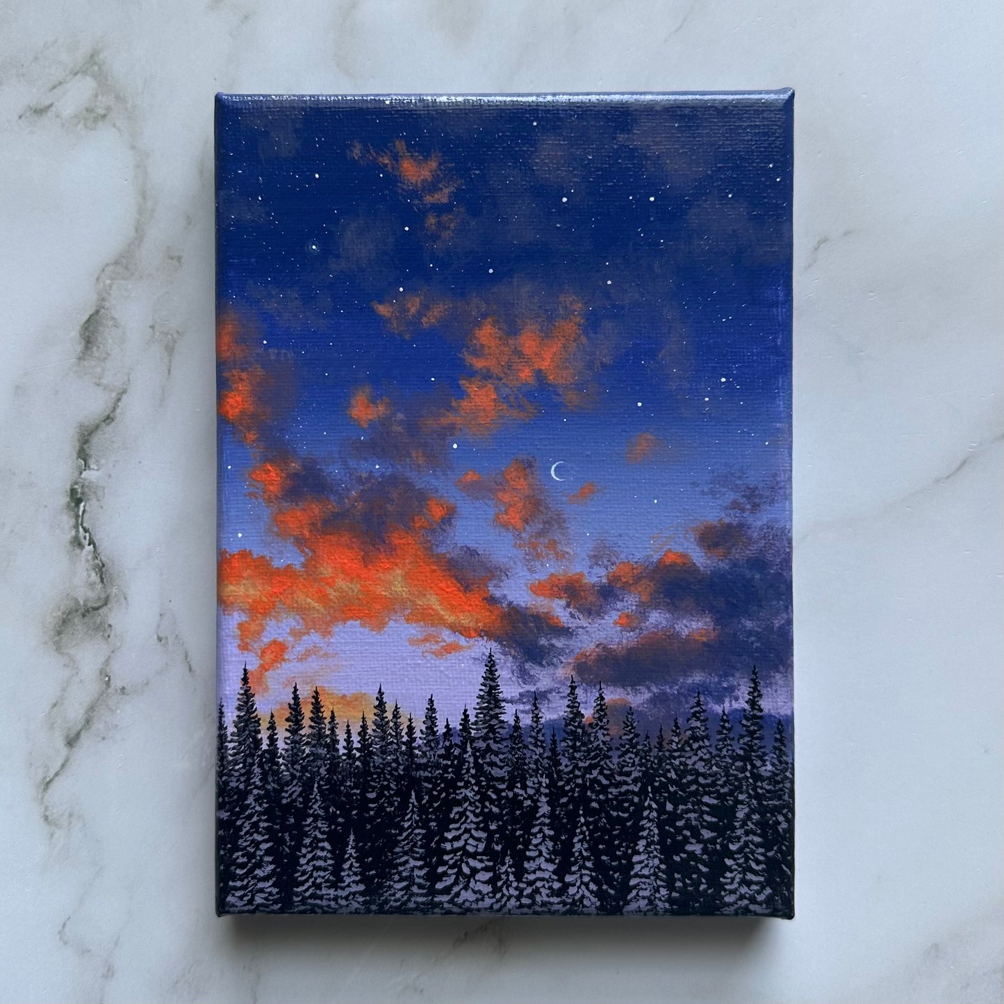 winter’s twilight (custom painting)