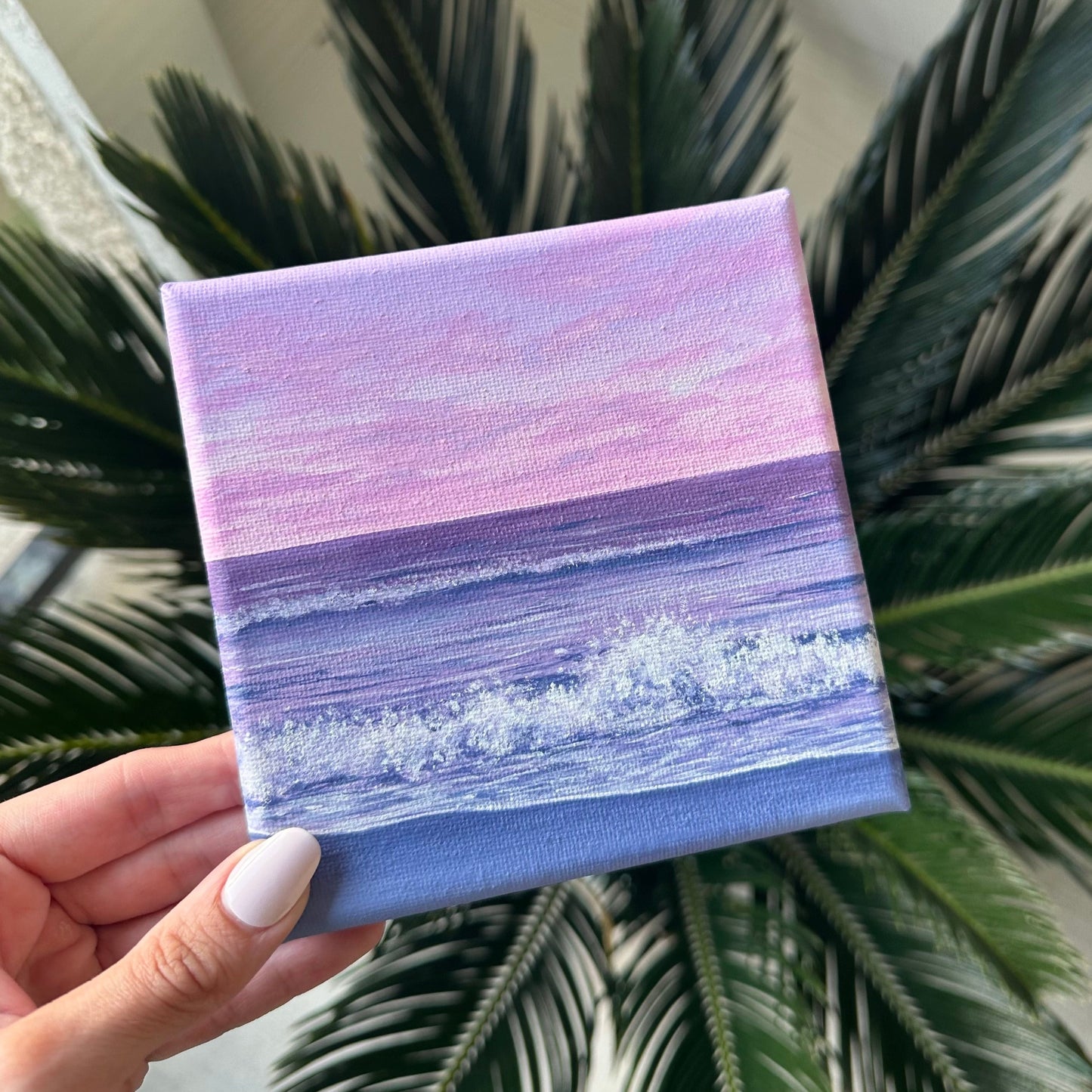 pastel seascape