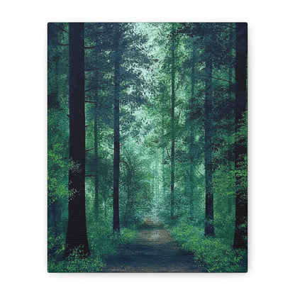green forest - art print