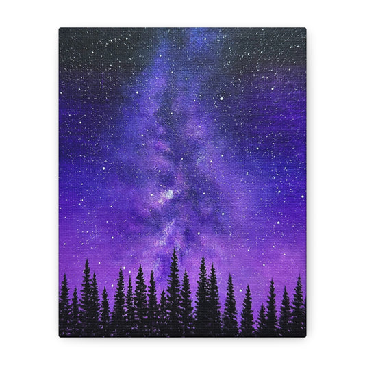 purple cosmos - art print