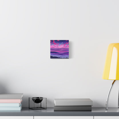 dreamy ocean glow - art print