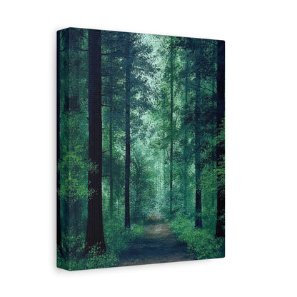 green forest - art print
