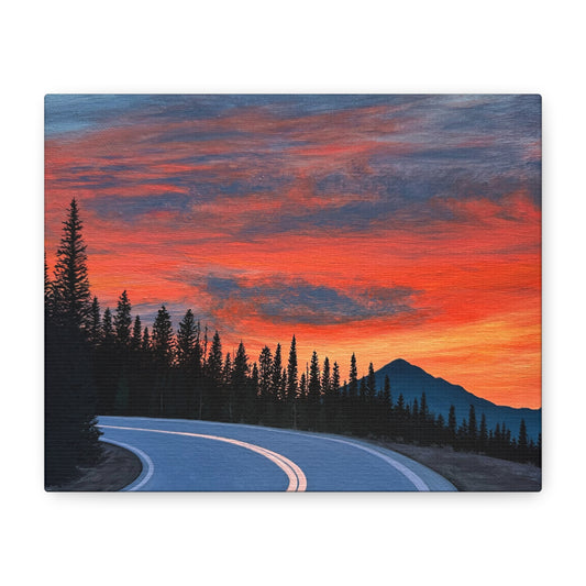 road to tranquility - art print