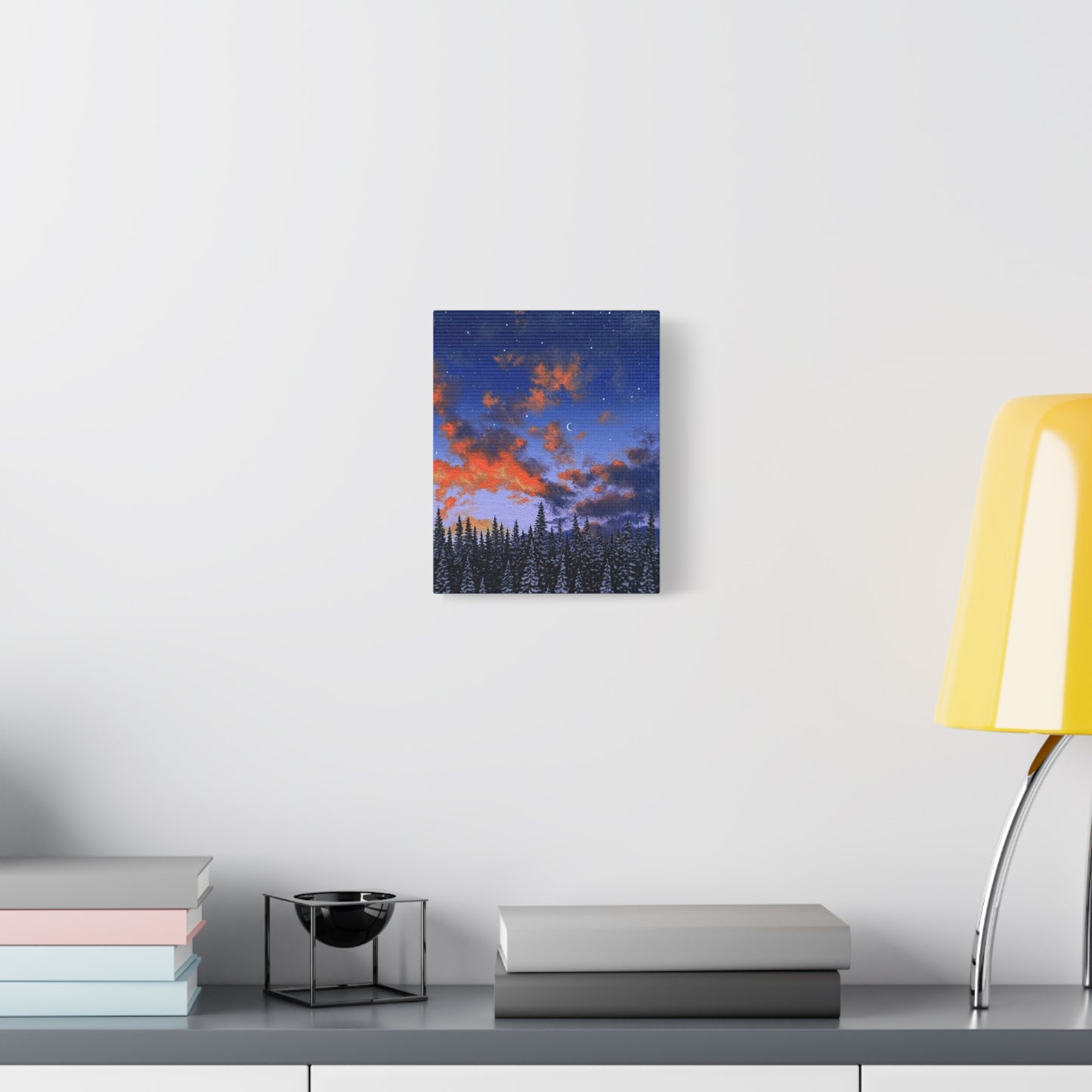 winter’s twilight - art print