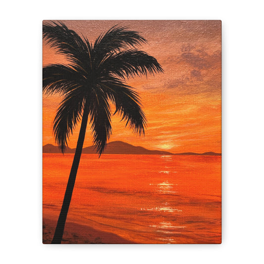 sunset serenity - art print