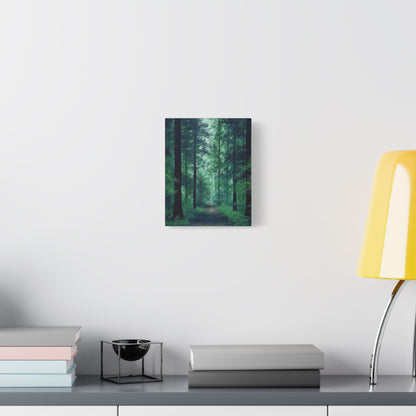 green forest - art print