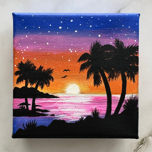 summer beach sunset