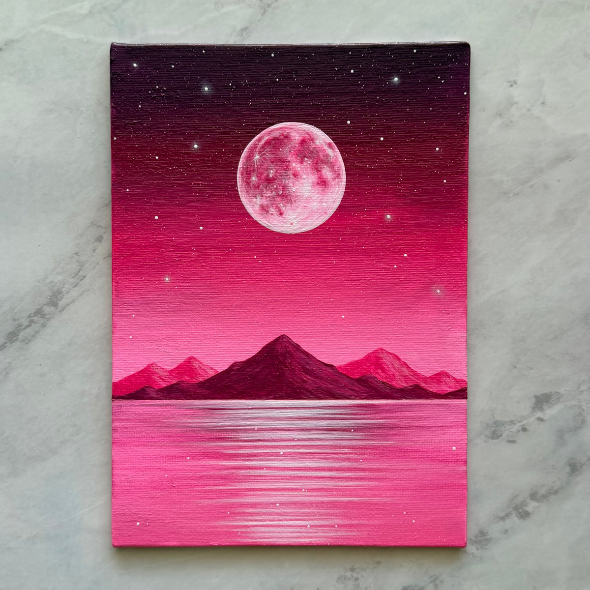 the night turned pink