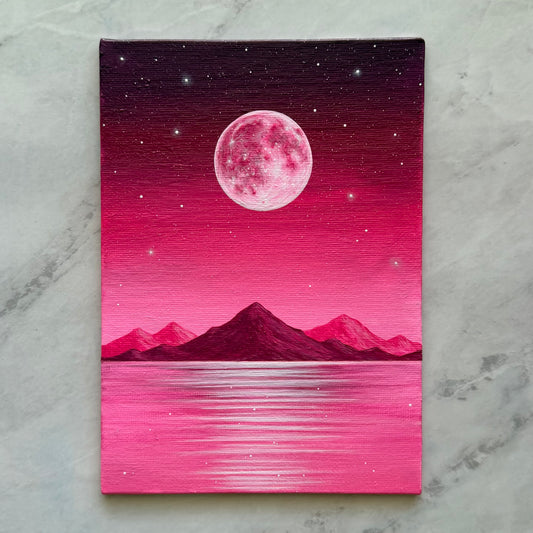 the night turned pink