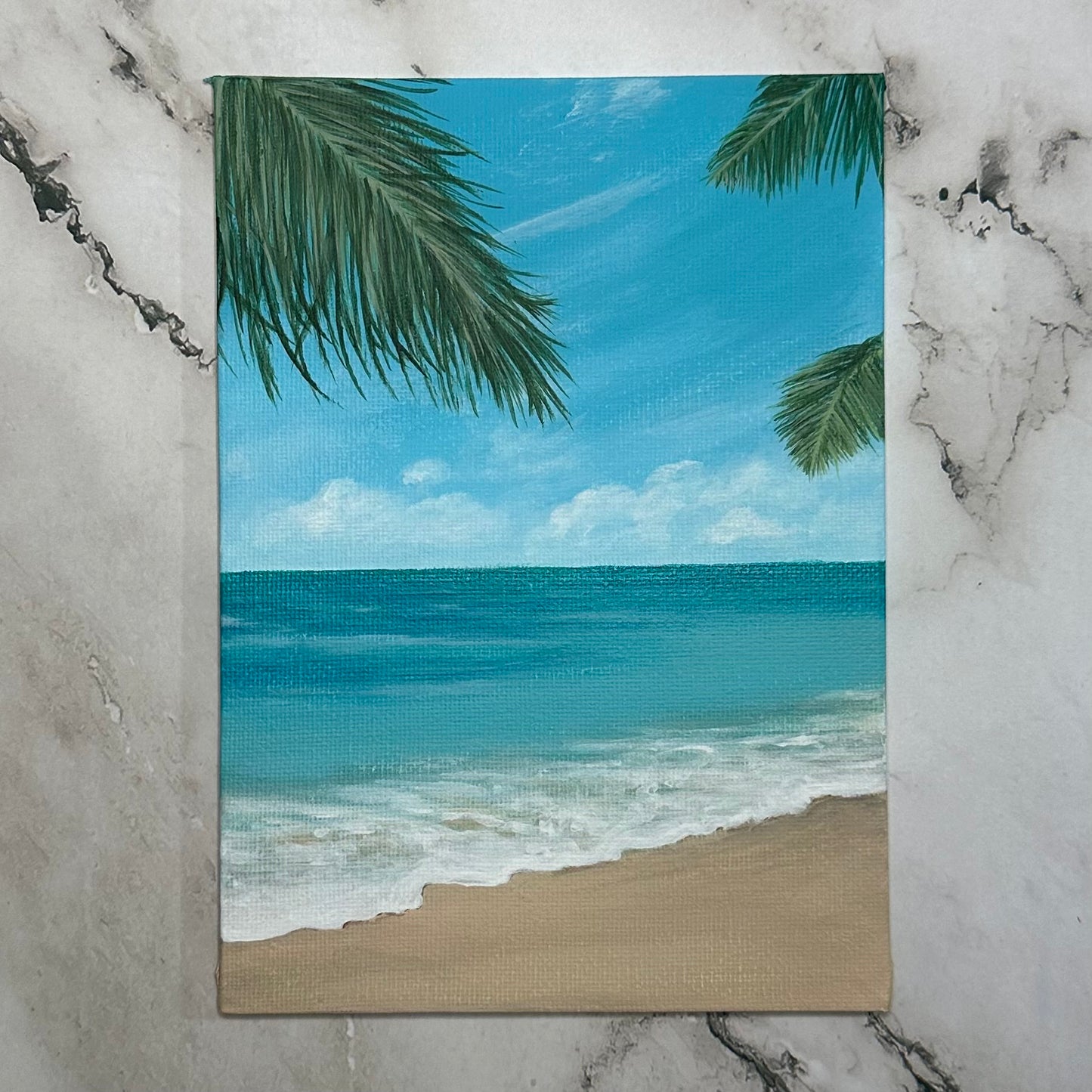 peaceful beachside