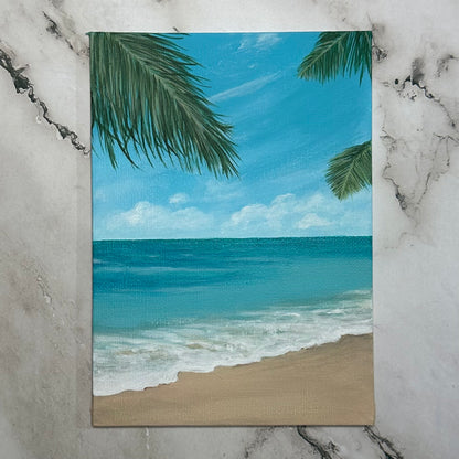peaceful beachside
