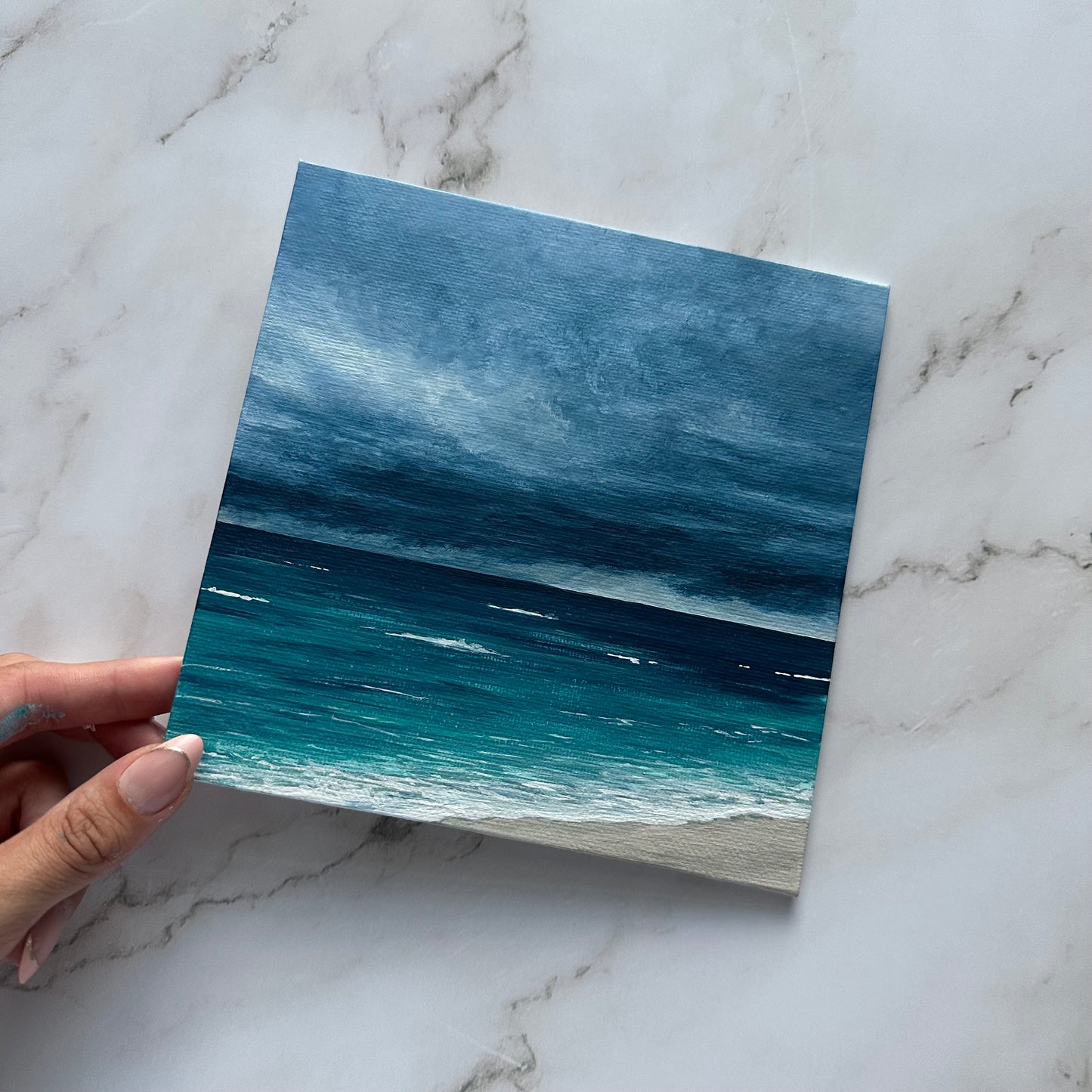 stormy seascape