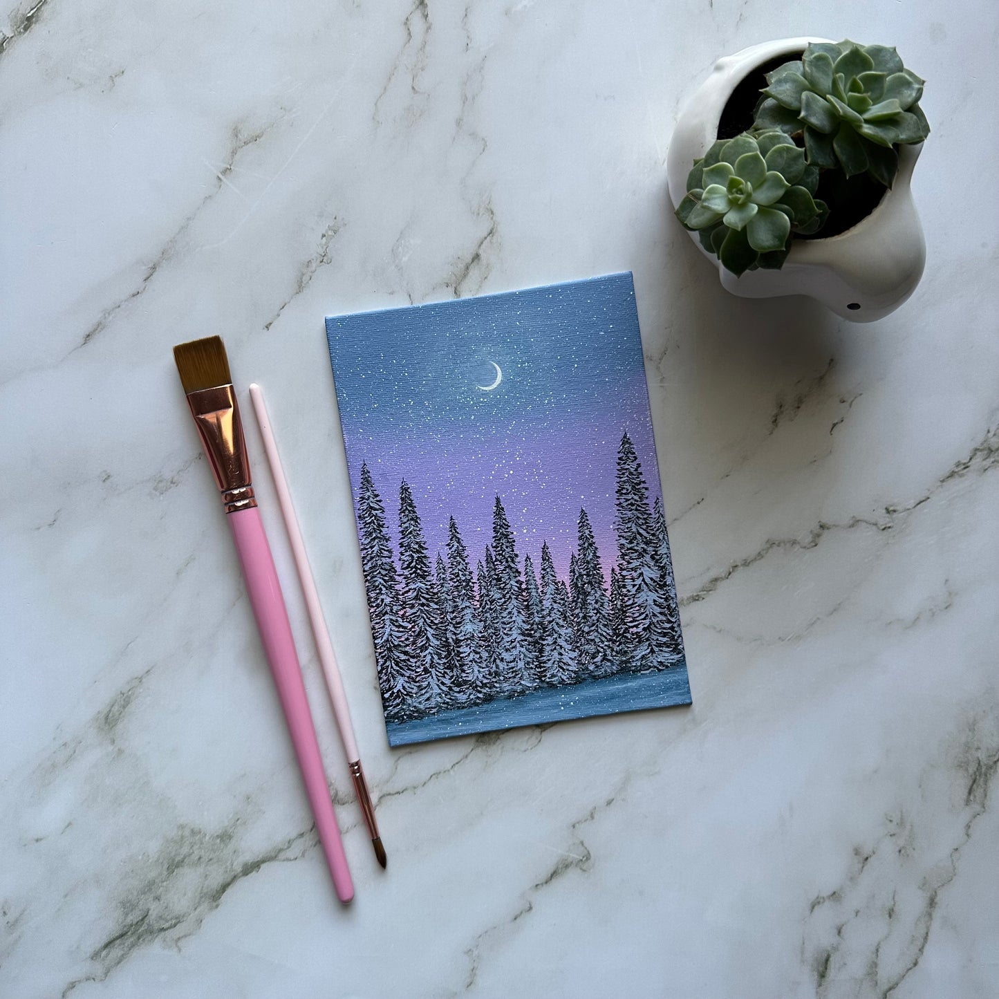 snowy landscape