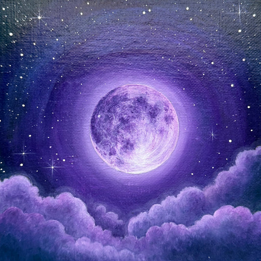 violet moonrise
