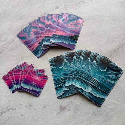 dreamy little worlds | sticker set
