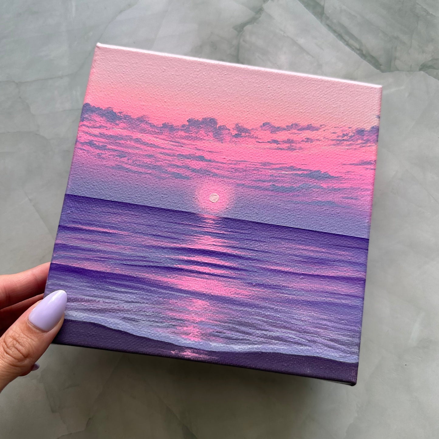 where lilac meets the sea