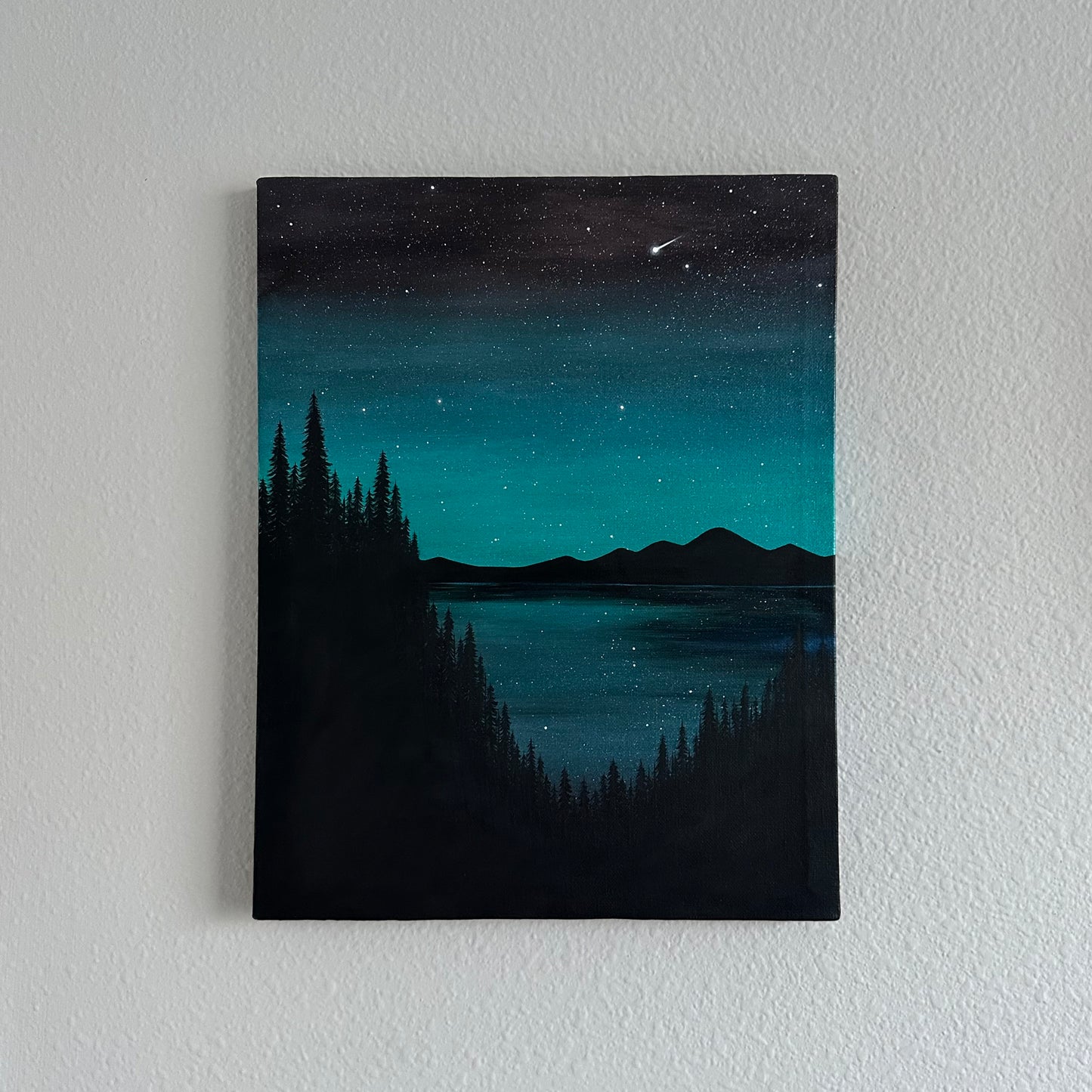 glistening night sky (custom painting)