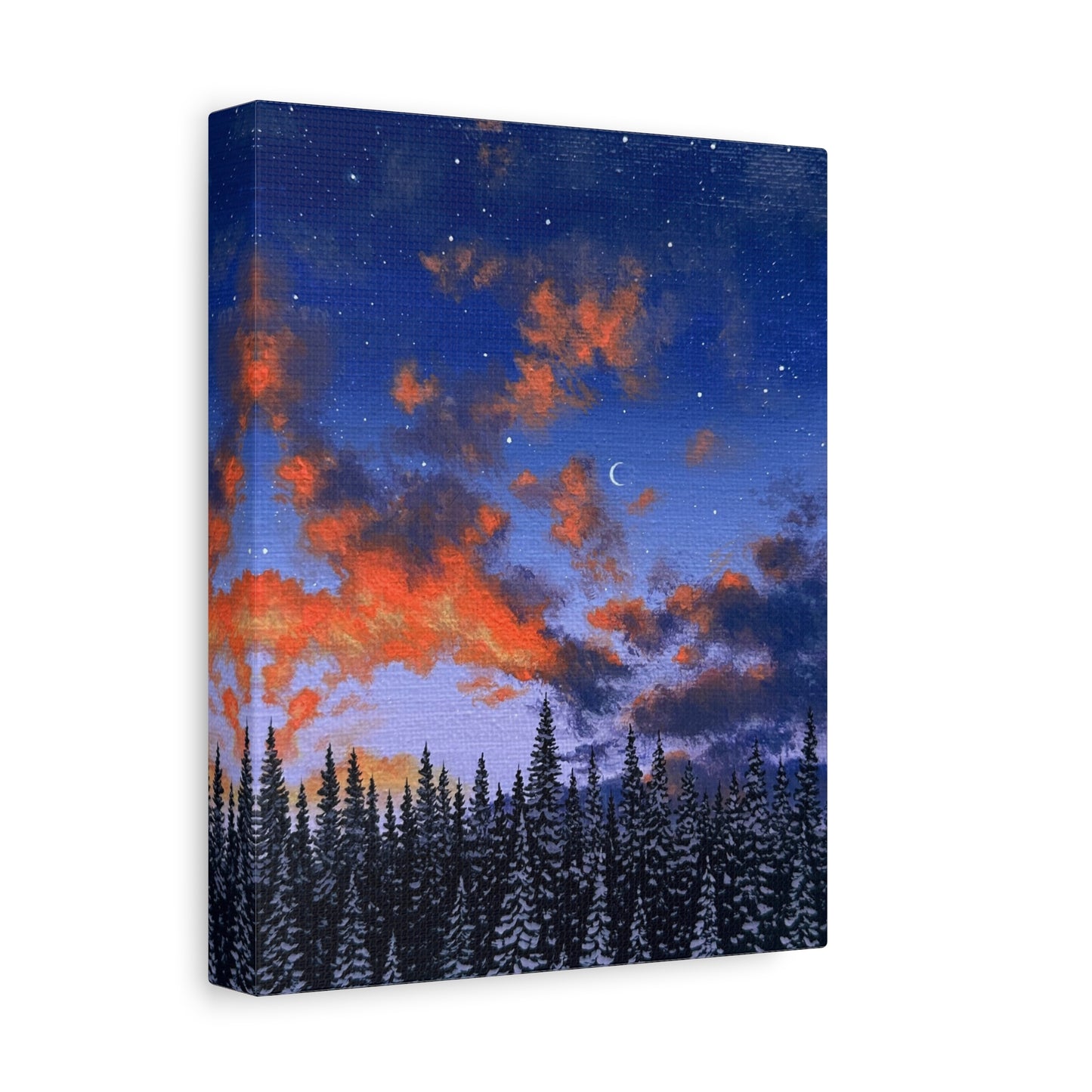 winter’s twilight - art print
