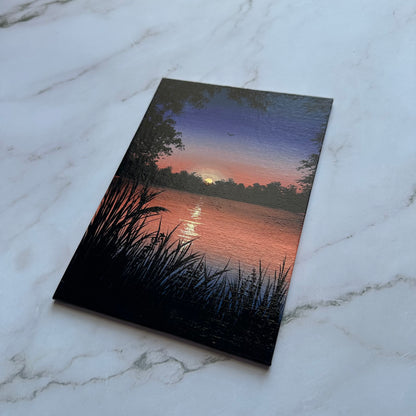 serene sundown