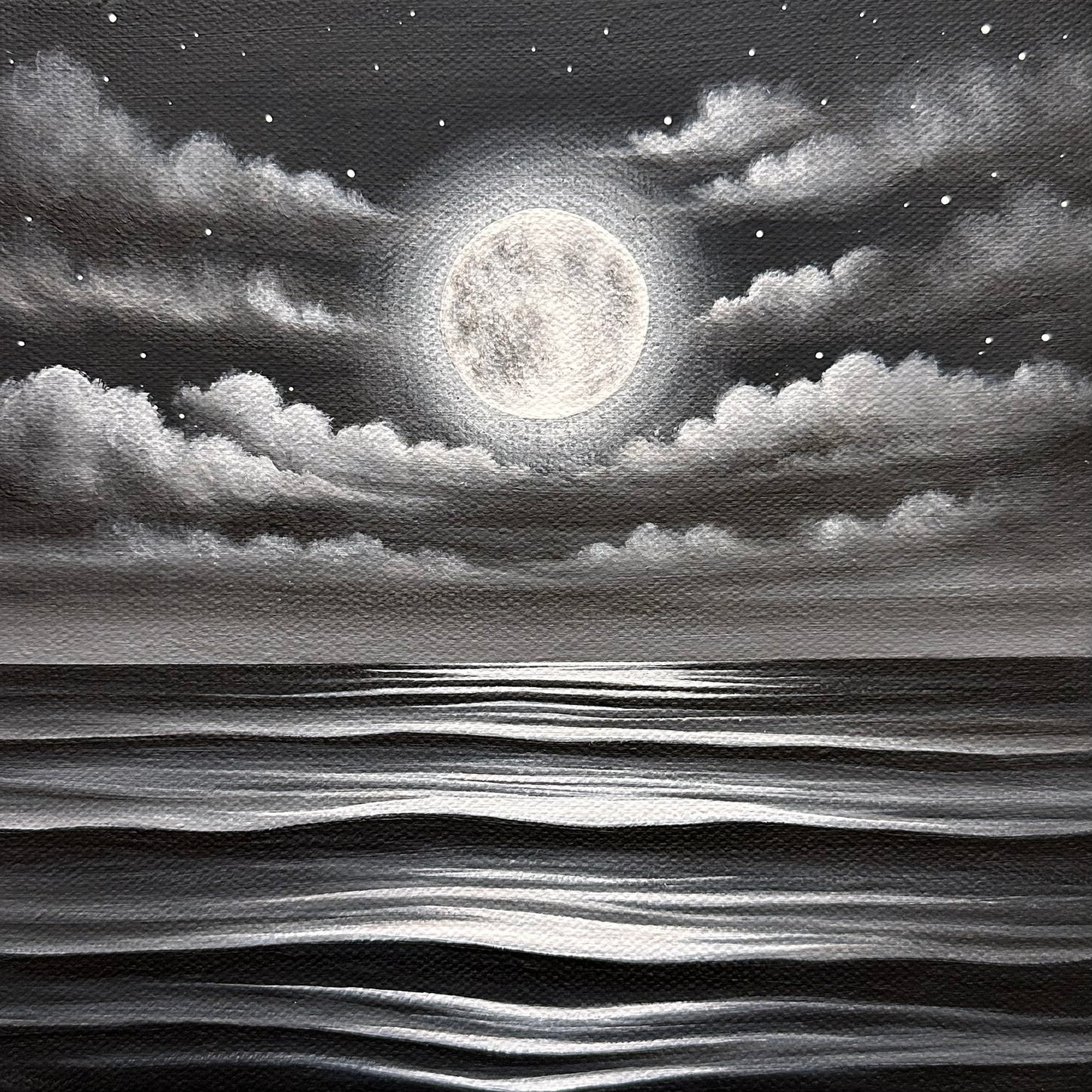 monochrome glow
