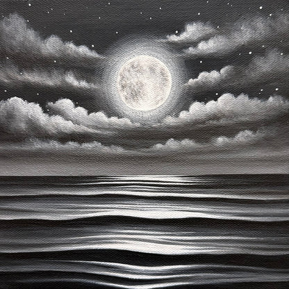 monochrome glow