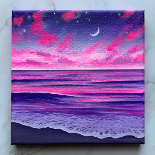 dreamy ocean glow
