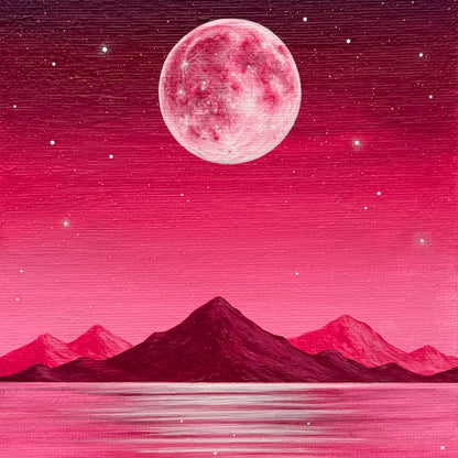 the night turned pink