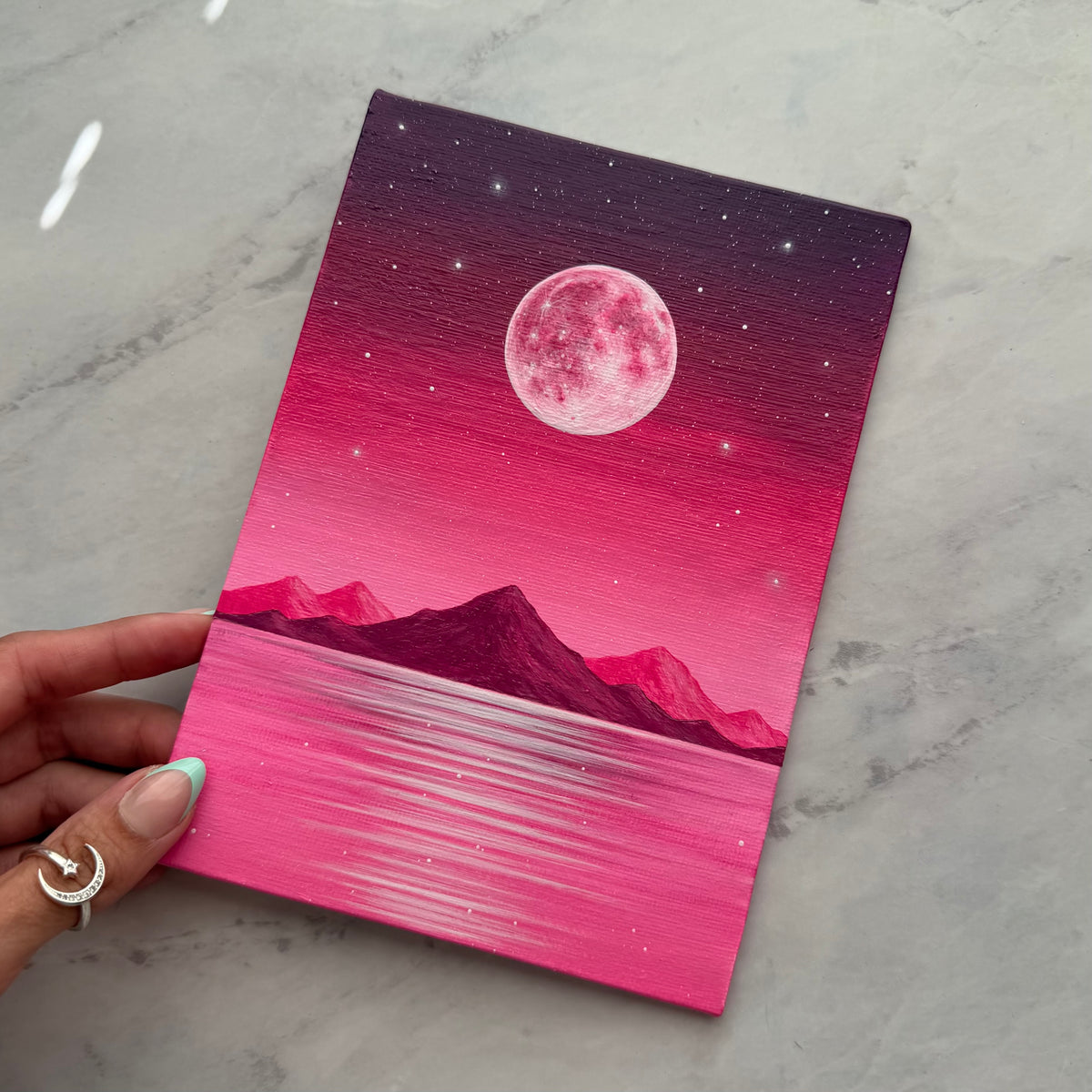 the night turned pink