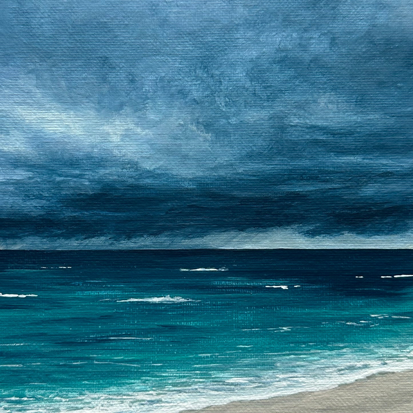 stormy seascape