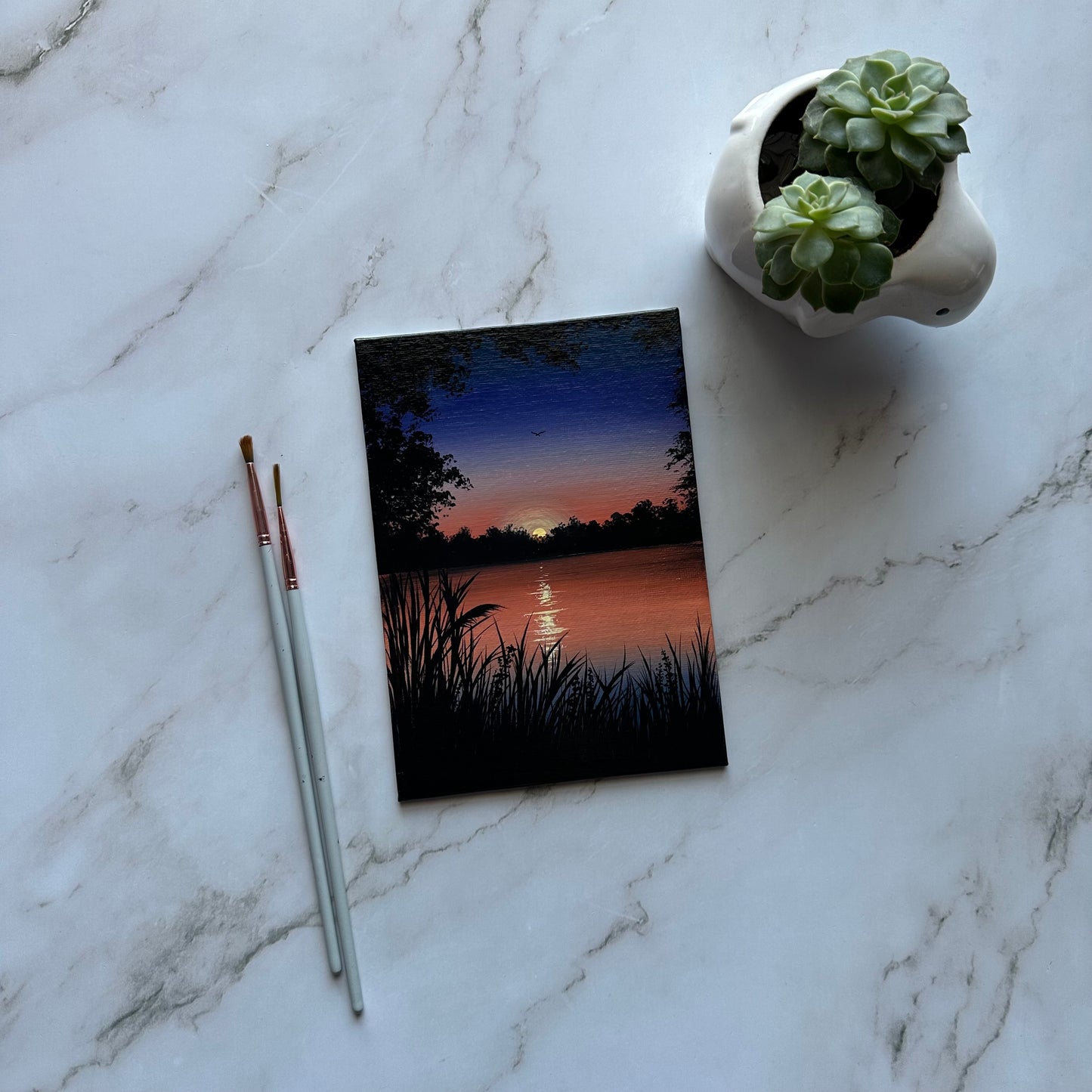 serene sundown