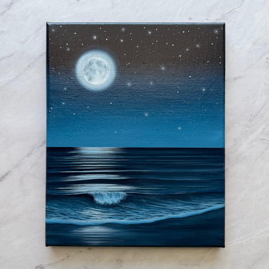 calm tides of moonlight