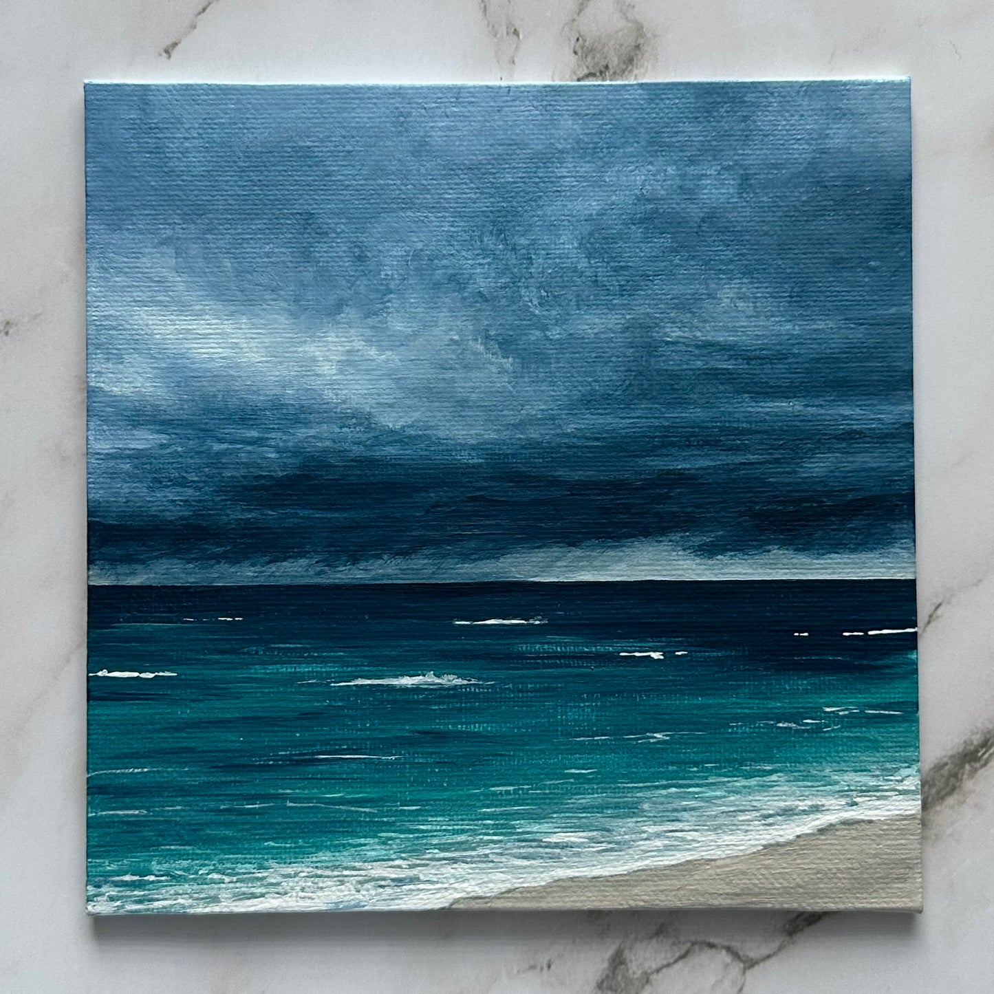 stormy seascape