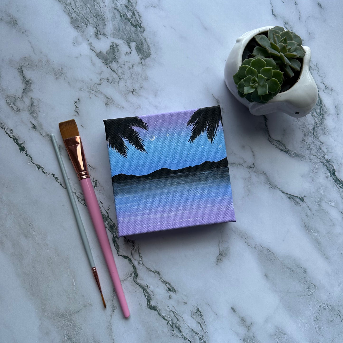 soft pastel sky