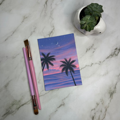 dreamy beach painting