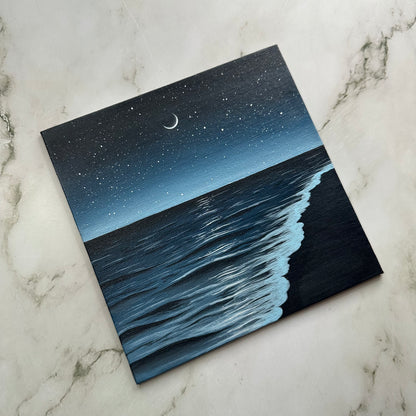 seascape at night