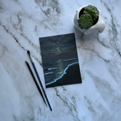 moonlit seascape
