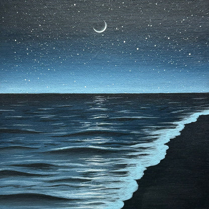 seascape at night