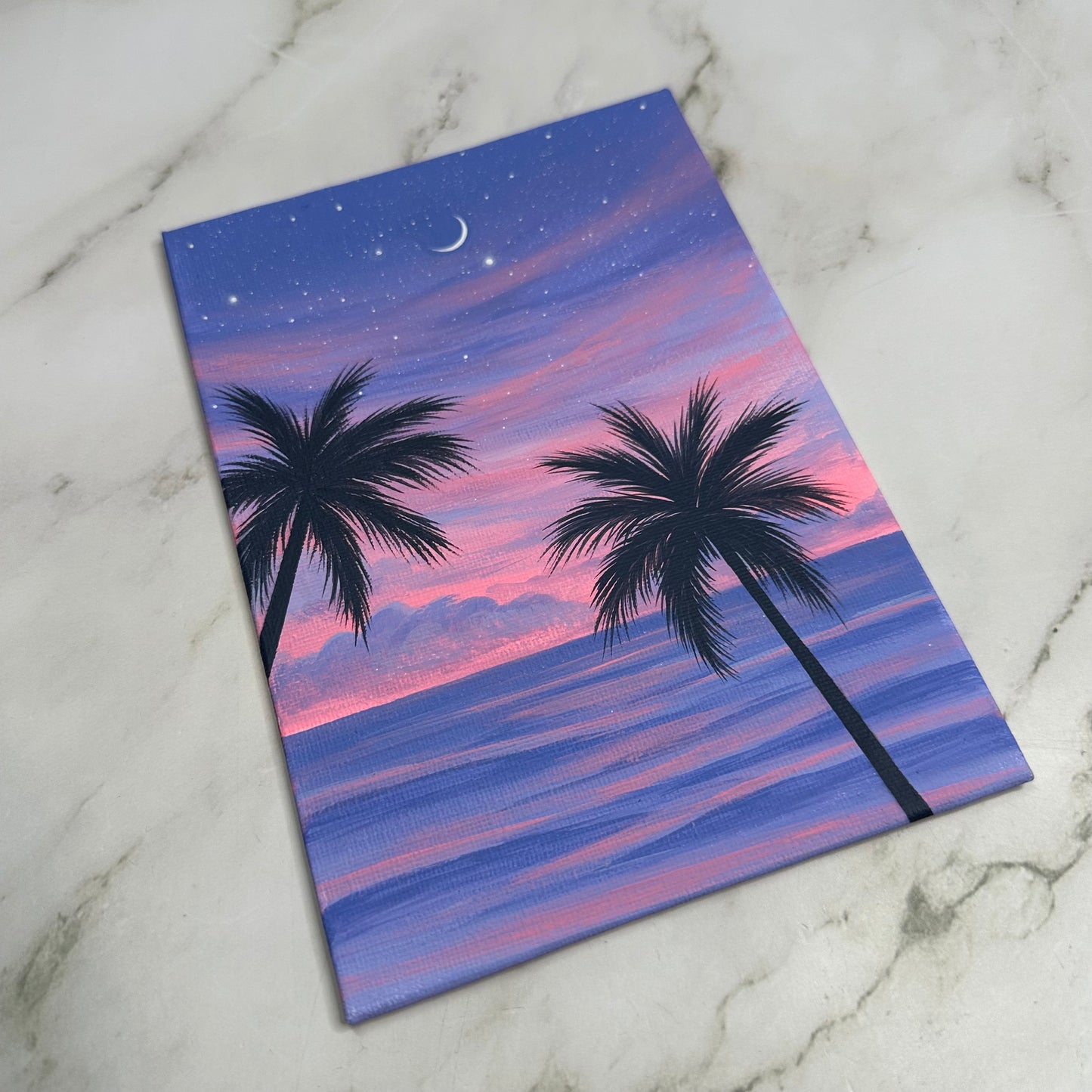 dreamy beach painting