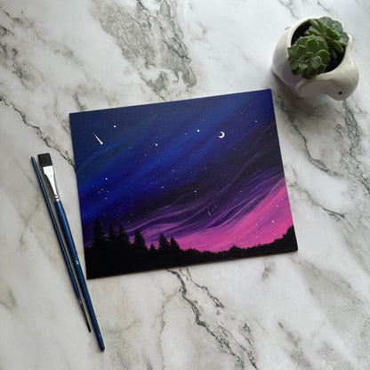 dreamy night sky