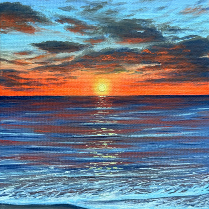 orange sunset
