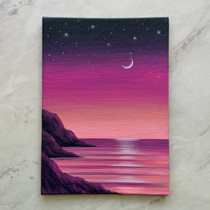 the blush of night