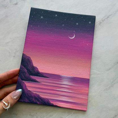 the blush of night