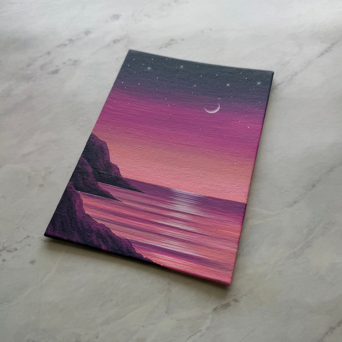 the blush of night