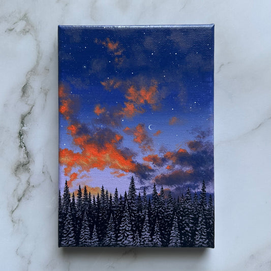 winter’s twilight (custom painting)